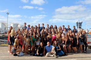 The entire TEAN group at our Farewell Dinner