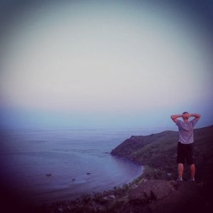 On top the mountain over looking our resort