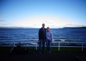 Megan & I at Lake Taupo