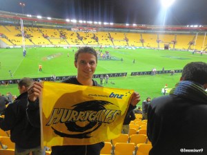 Wellington Hurricanes Rugby Game